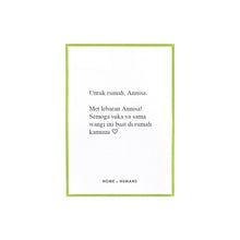 Load image into Gallery viewer, HOME OF HUMANS - Personalized Greeting Card Ramadan